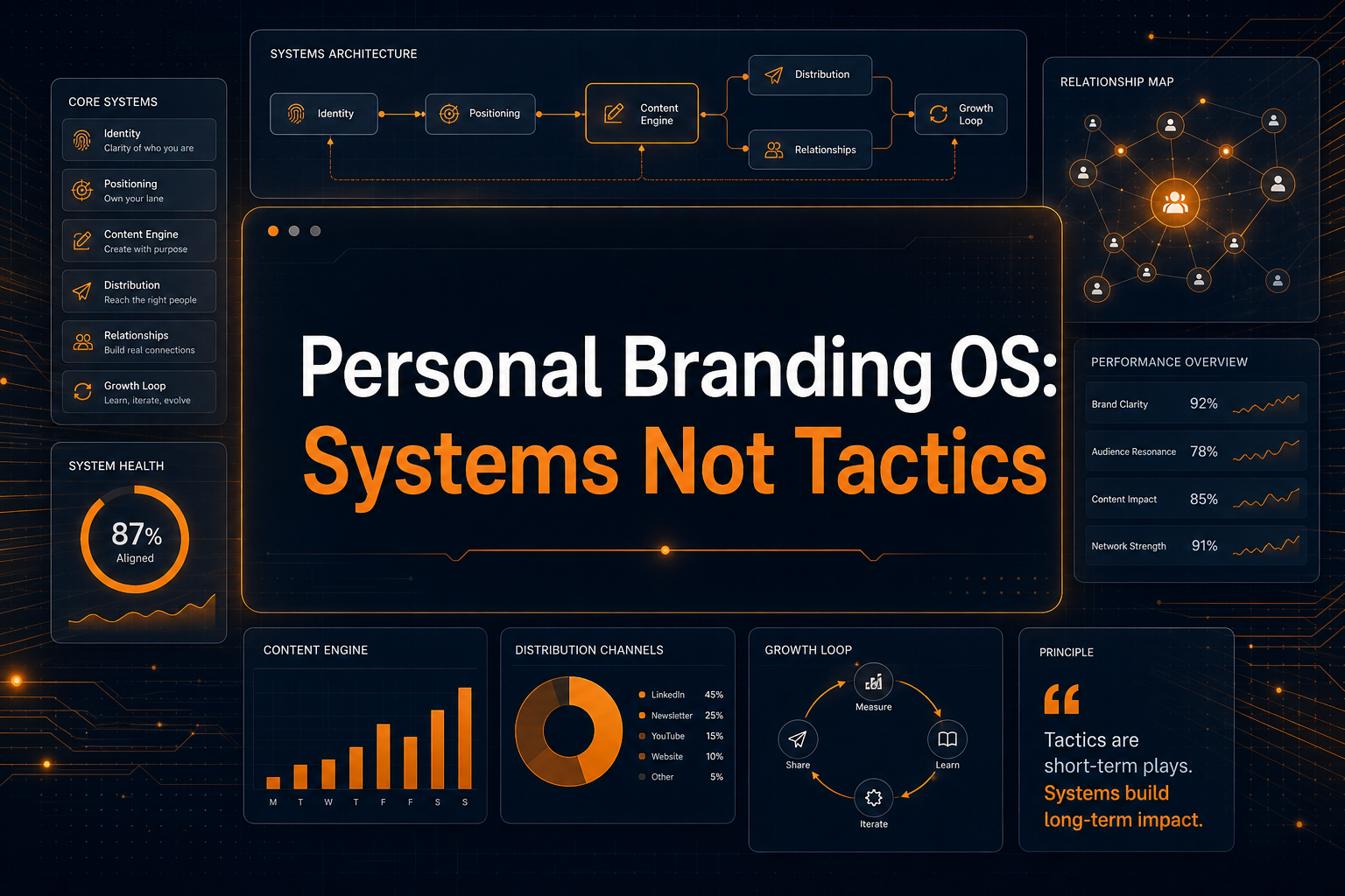 Personal Branding OS: Why Creators Need Systems, Not Tactics